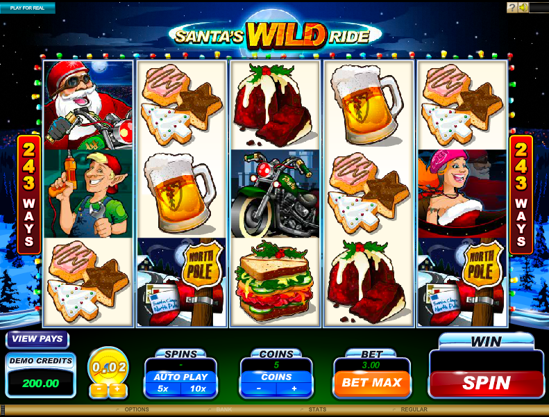 Santa's Wild Ride สล็อตเว็บตรงไม่ผ่านเอเย่นต์ ไม่มีขั้นต่ำ