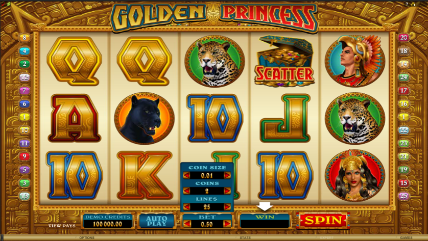 เกมสล็อต-Golden-Princess