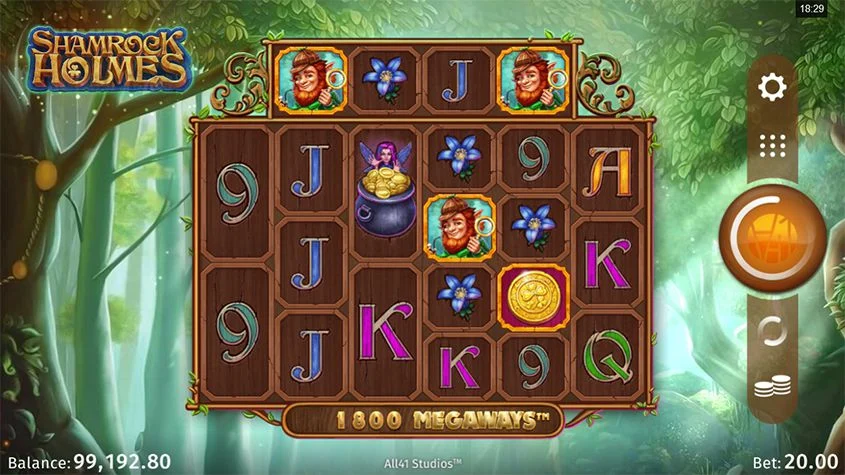 เกมสล็อต Shamrock Holmes Megaways™