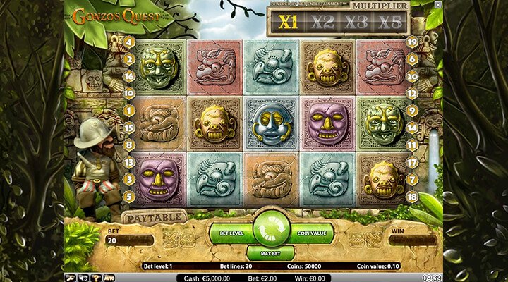 เกมสล็อต-Gonzos-Quest